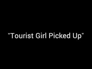 Bitches Abroad - Slutty brunette tourist Lina Joy riding hard cock while traveling