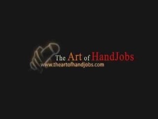 The artă de handjobs: minunat laba pentru pieptoasa milf