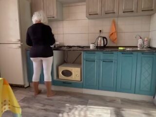 Milf spreads her big ass for anal x rated film her son